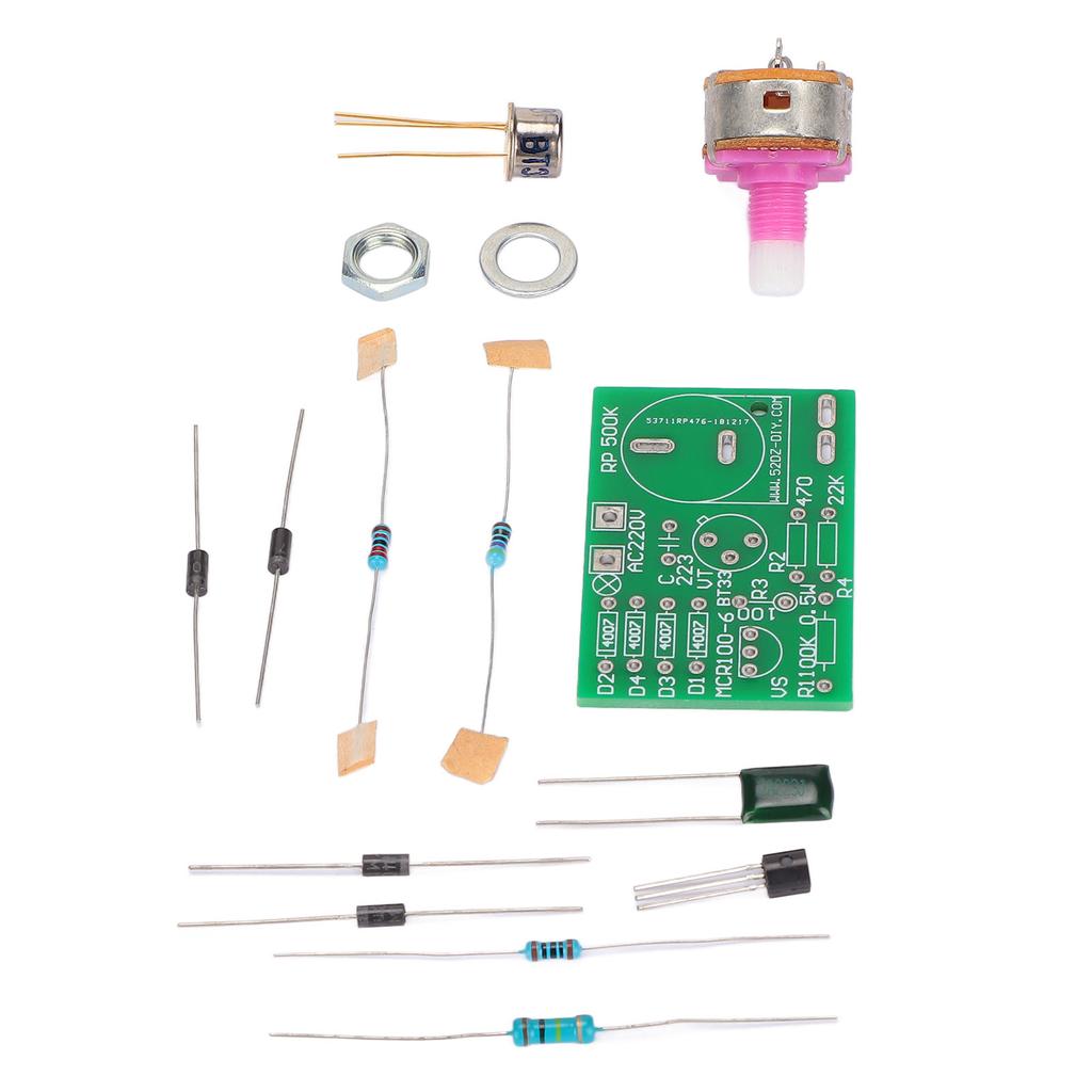 Dimmbares Schaltungsmodul-Kit Transistor Schreibtischlampe Dimmung Elektronische Produktion DIY-Platine BT33