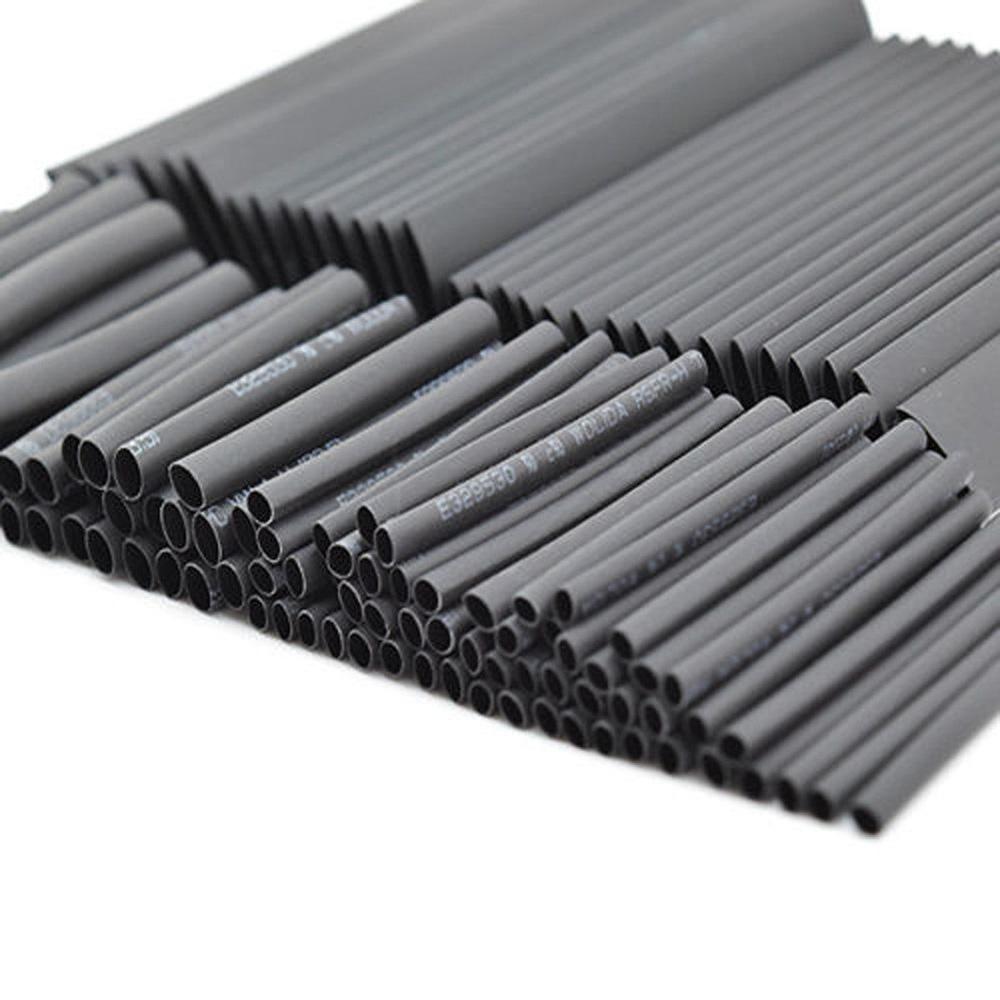 127 Pcs Assorted Kit Heat Shrink Cable Wire Tube Sleeve Wrap Sizes