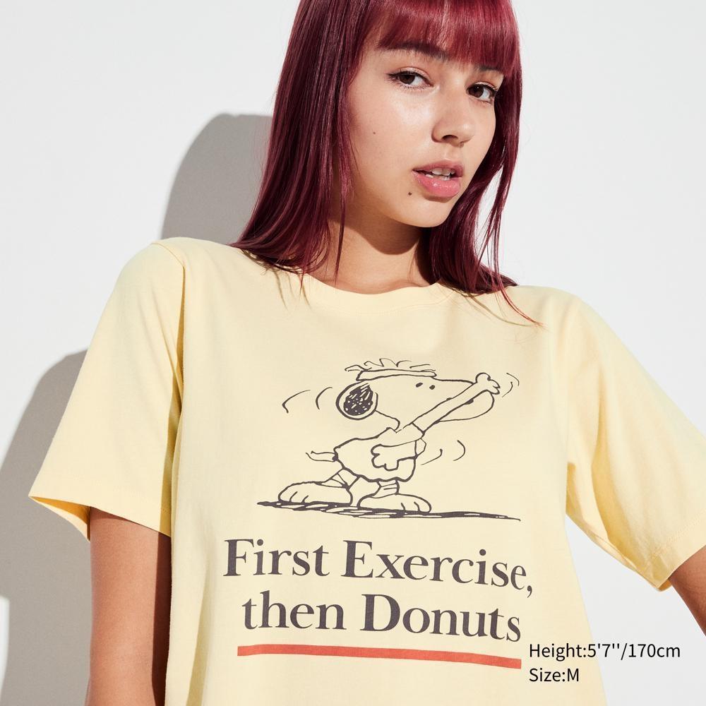 

UNIQLO PEANUTS UT (графический Т, короткий рукав) В