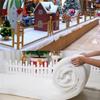 Large Artificial Snow Roll-Instant Christmas Tree Decor Party Table Decoration White Photo Backdrop Blanket Cover For Holiday