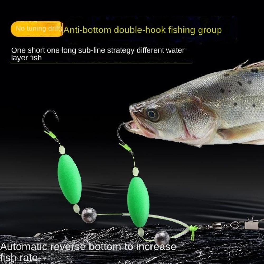 1pc suspension Fishing Hair Rigs hook Anti bottom Carp Rigs fishing lure Fishing Tackle