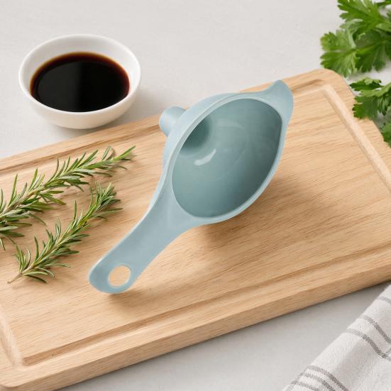 Plastic Funnel, Oil Liquid Funnel with Handle And Pouring Spout, Wide Mouth Kitchen Funnel for Transferring Liquids