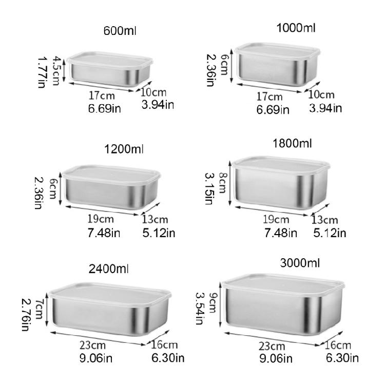 Praktische Kühlschrank-Lebensmittelaufbewahrungsbehälter Große Kapazität Beheizte Lunchbox für einfachen Transport und Frische Mahlzeiten auf Reisen