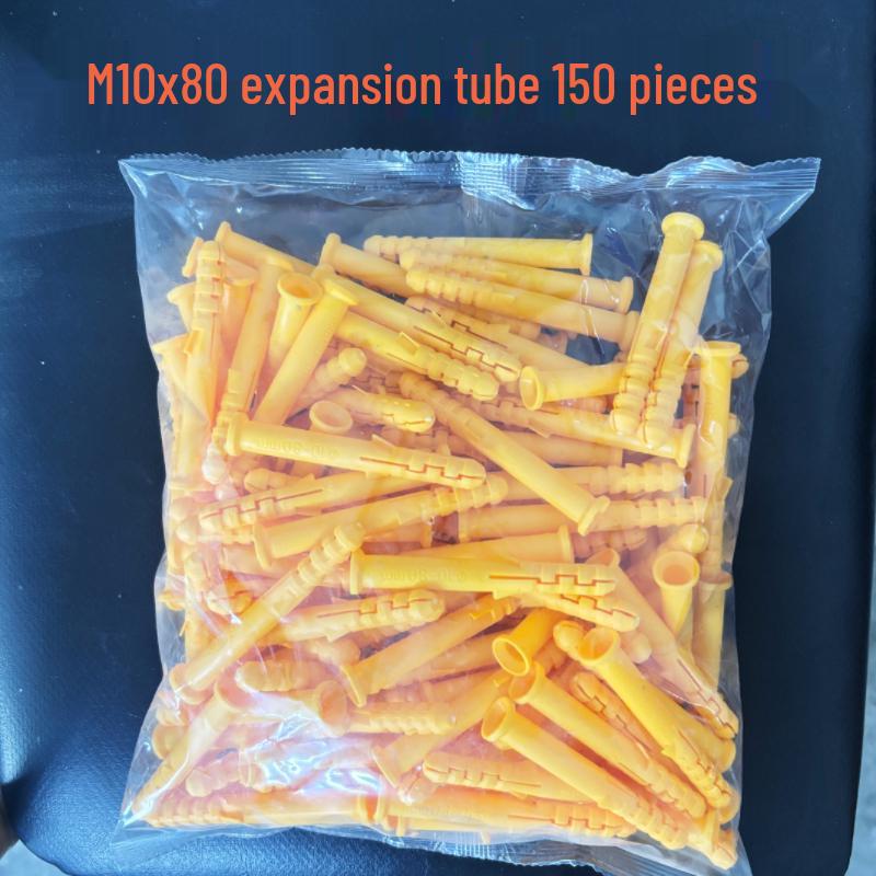 M6 Plastic Expansion Tubes & Wall Plugs for Self-Tapping Screws (6mm & 8mm)
