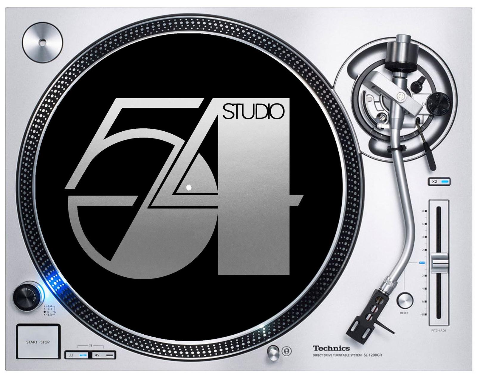 Studio 54 DJ Slipmat Soul Funk Disco Vinyl Turntable DJ Decks M