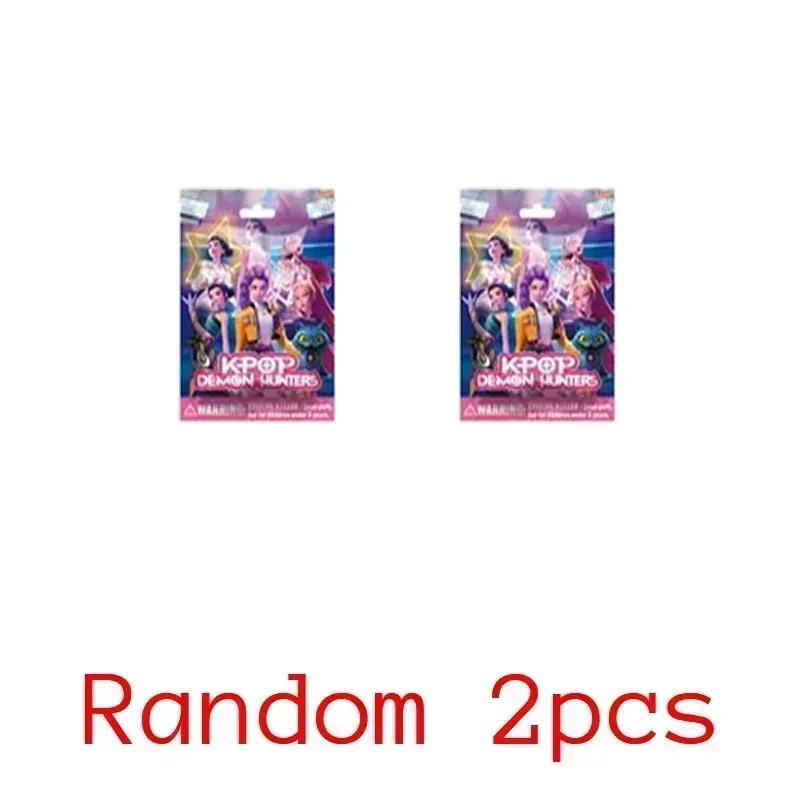 %%Devil Hunter 24 pcsNew Anime KPopDoll Vinyl Toy Rumi Mira Zoi Character Vinyl Mask with Box Handmade Birthday Gift FanClubGift