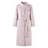 Qiusbuiyiren Elegant 100% Merino Wool Double-Faced Coat