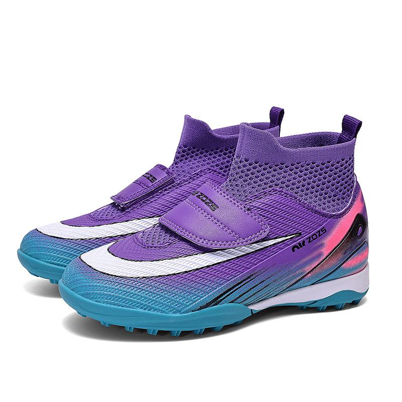 High top football shoes broken nail shoes tr summer breathable outdoor training shoes football shoes 29