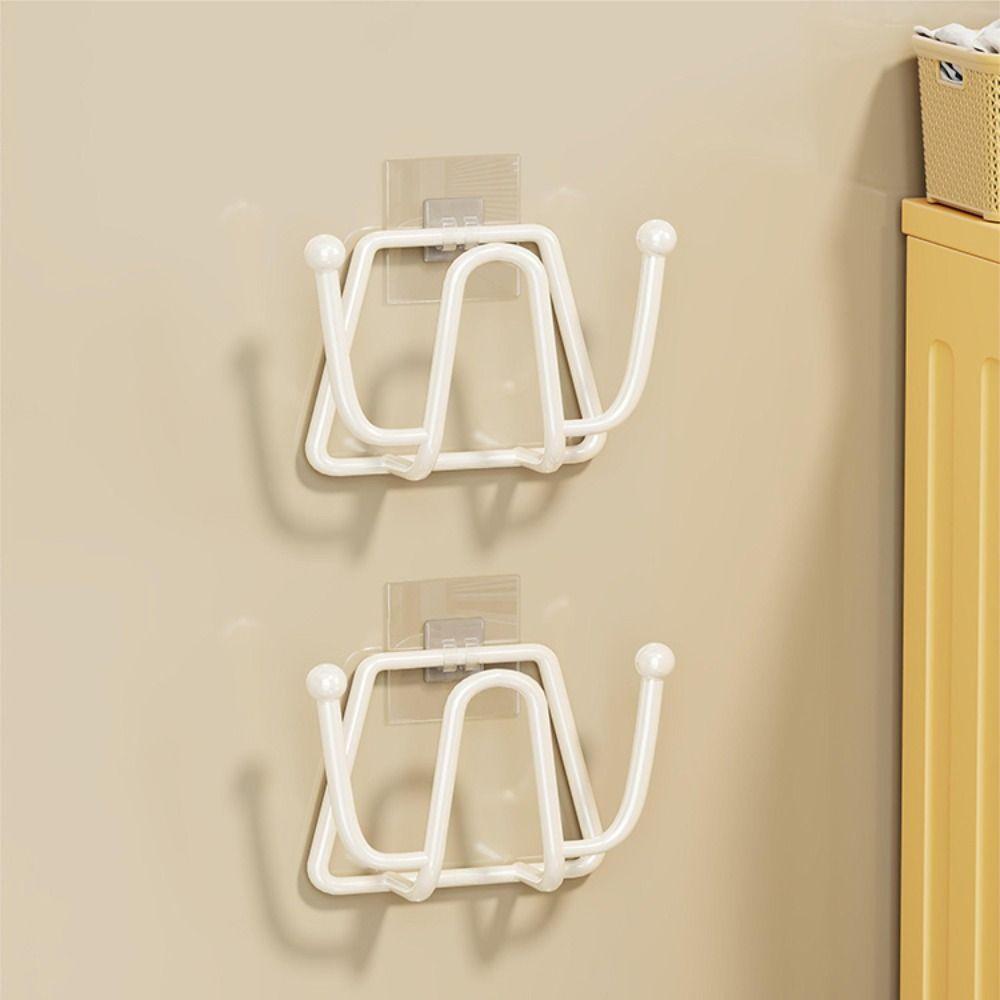 

No Punch Hairpin Hook Organizer Traceless Slipper Hook Headband Organizer Jewelry чорний