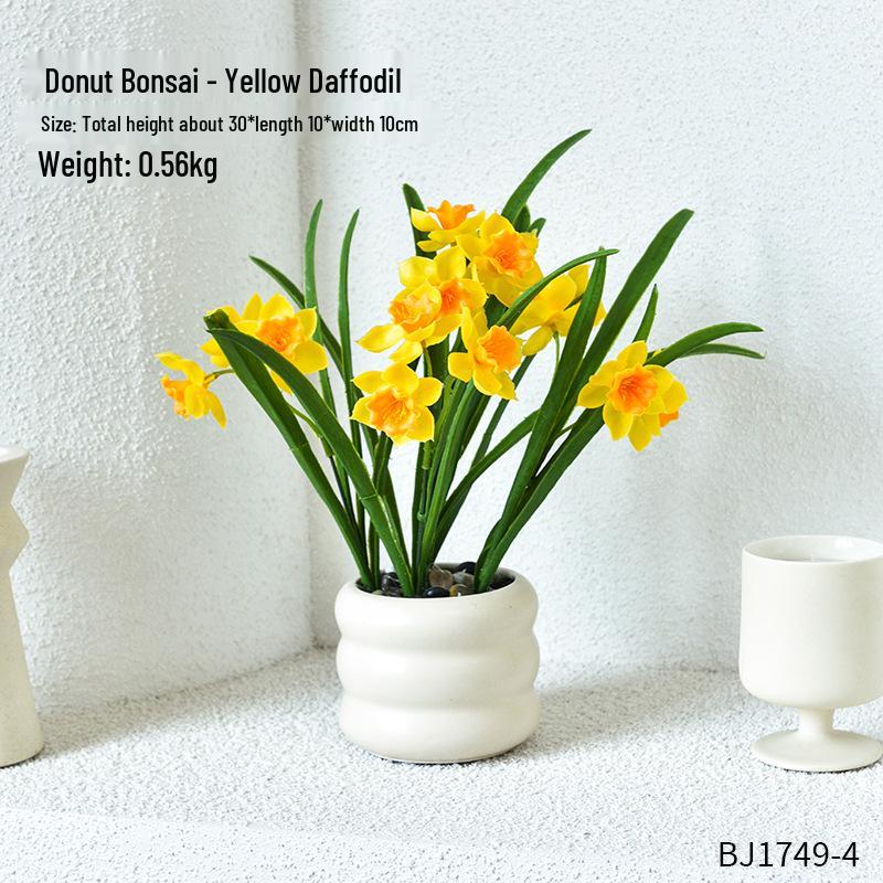 

Artificial Flower Arrangement for Home or Office Décor: Living Room, Bedroom, Dining Table & Bonsai-Inspired
