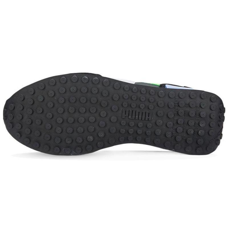 PUMA Future Rider Play Unisex Low Top Lifestyle Shoes Green White Black 371149-85