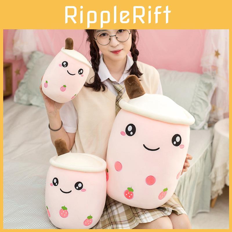 Strawberry Adorable 50cm Milk Tea Plush Toy Creative Soft Doll Pillow Cushion Kids For