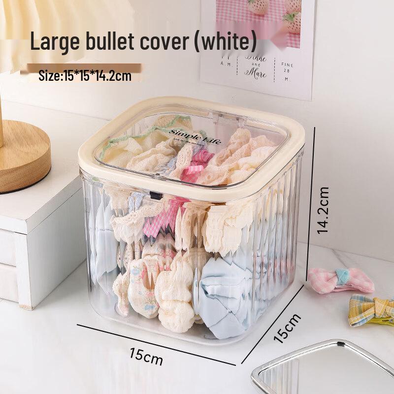 

miflame Pop-up Lid Hair Accessory Organizer