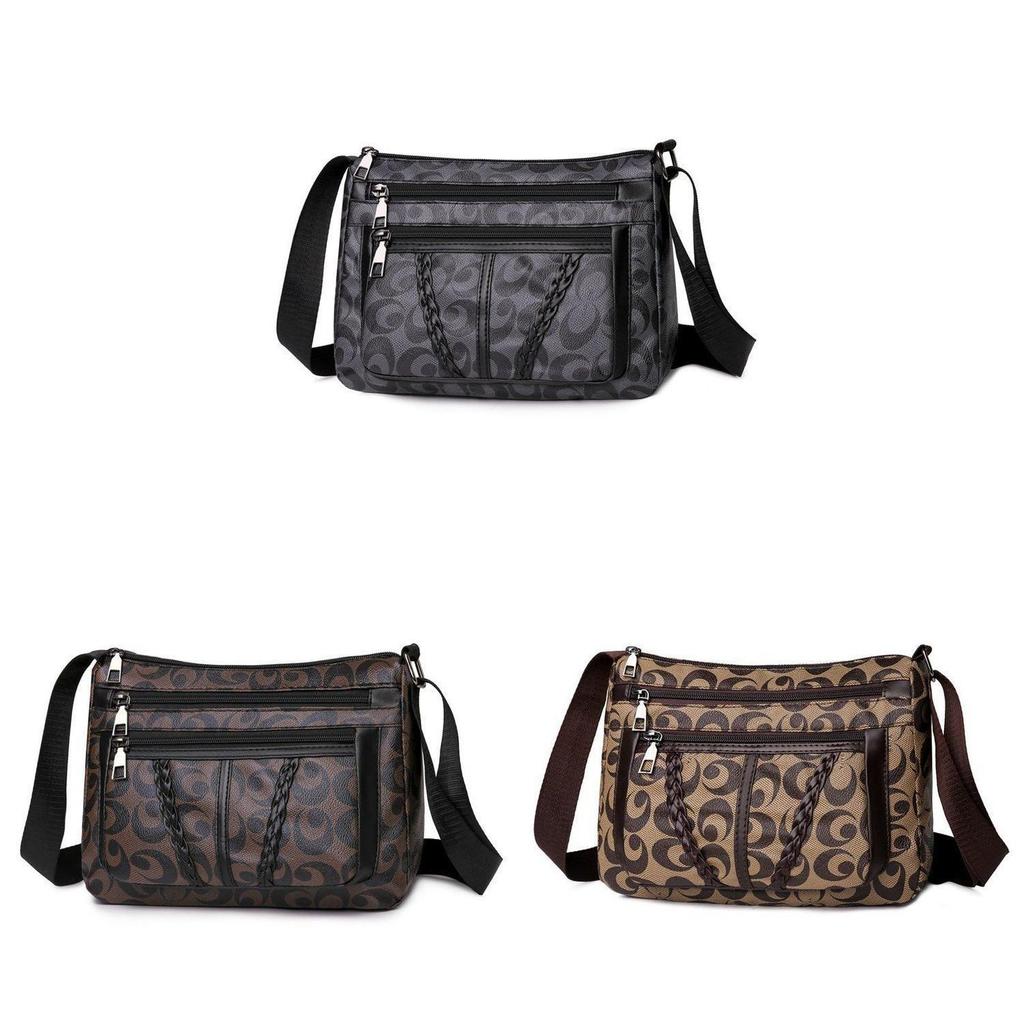 Casual Pu Large Shoulder Bag For Women With Print Style For Daily Use