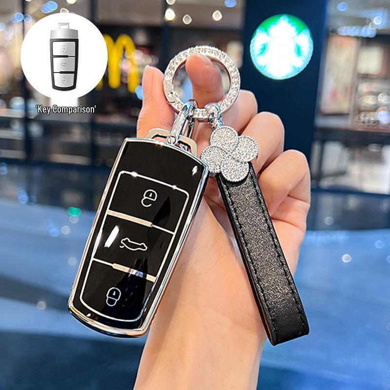 High-Grade Protective Case for Volkswagen Old Magotan B7, 2013-2016 CC Models Key Fob