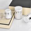 15/30/50ml Tragbarer Reise Airless Pump Tiegel Leere Acryl Creme Flasche Nachfüllbarer Kosmetik Einfach zu verwendender Behälter Make-up Werkzeuge