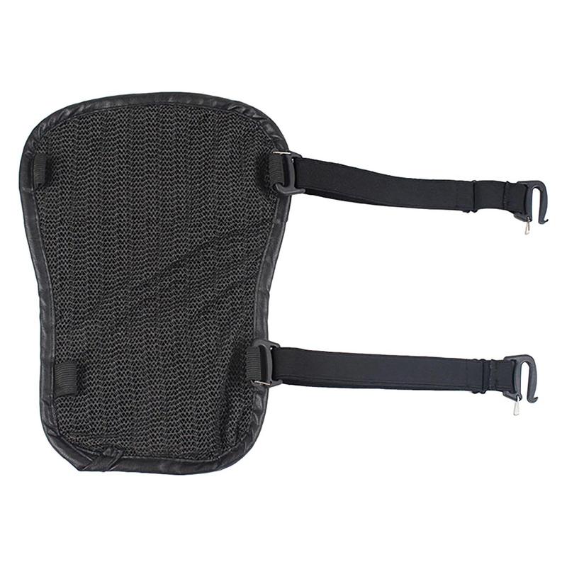 Pernă de scaun pentru motocicletă, gel respirabil, pernă de scaun spate pentru motocicletă, absorbție de șocuri, pernă de scaun pentru accesorii pentru motocicletă