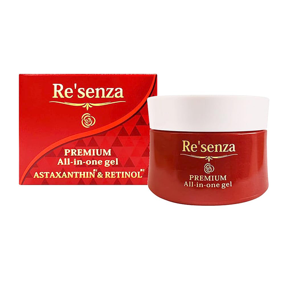 

Re senza Astaxanthin & Retinol Premium All-in-One Gel 100g [Exclusive Salon Product] Astaxanthin Retinol All-in-One Anti-Aging High Moisturizing Free
