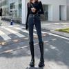2025 New Women's High-Waisted Fleece-Lined Skinny Jeans – Slimming, Tall, Versatile, Lengthened for 175cm and Above