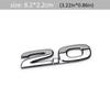 DSYCAR 1Pcs Metal 3D AWD Car Side Fender Rear Trunk Emblem Badge Sticker Decals Suit for Universal car,car decoration stickers