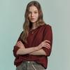 Maxza Pleats Round Neck 5 Sleeve Blouse Zc06qb600on
