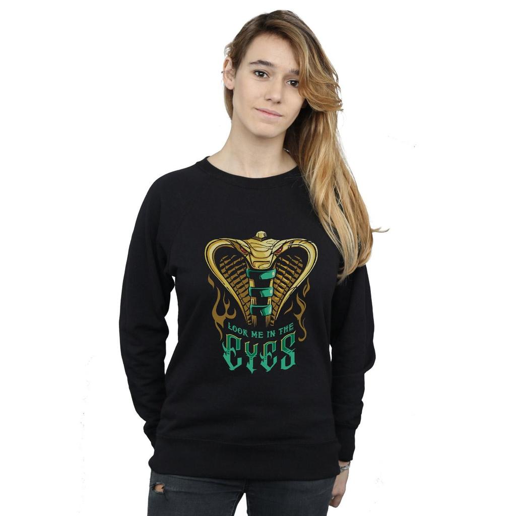 Disney Womens/Ladies Aladdin Movie Jafar Snake Eyes Sweatshirt