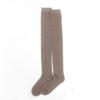 Womens Over-the-Knee Cashmere Blend Socks High Tube Warm Slim Versatile Casual All