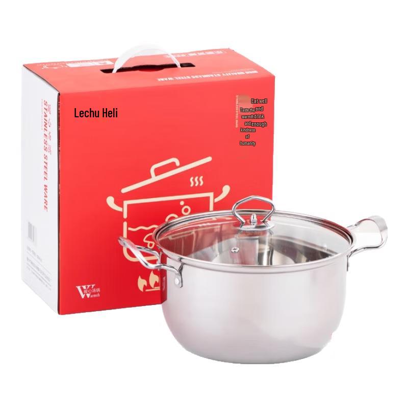 Lecook Huali 201 Stainless Steel Soup Pot
