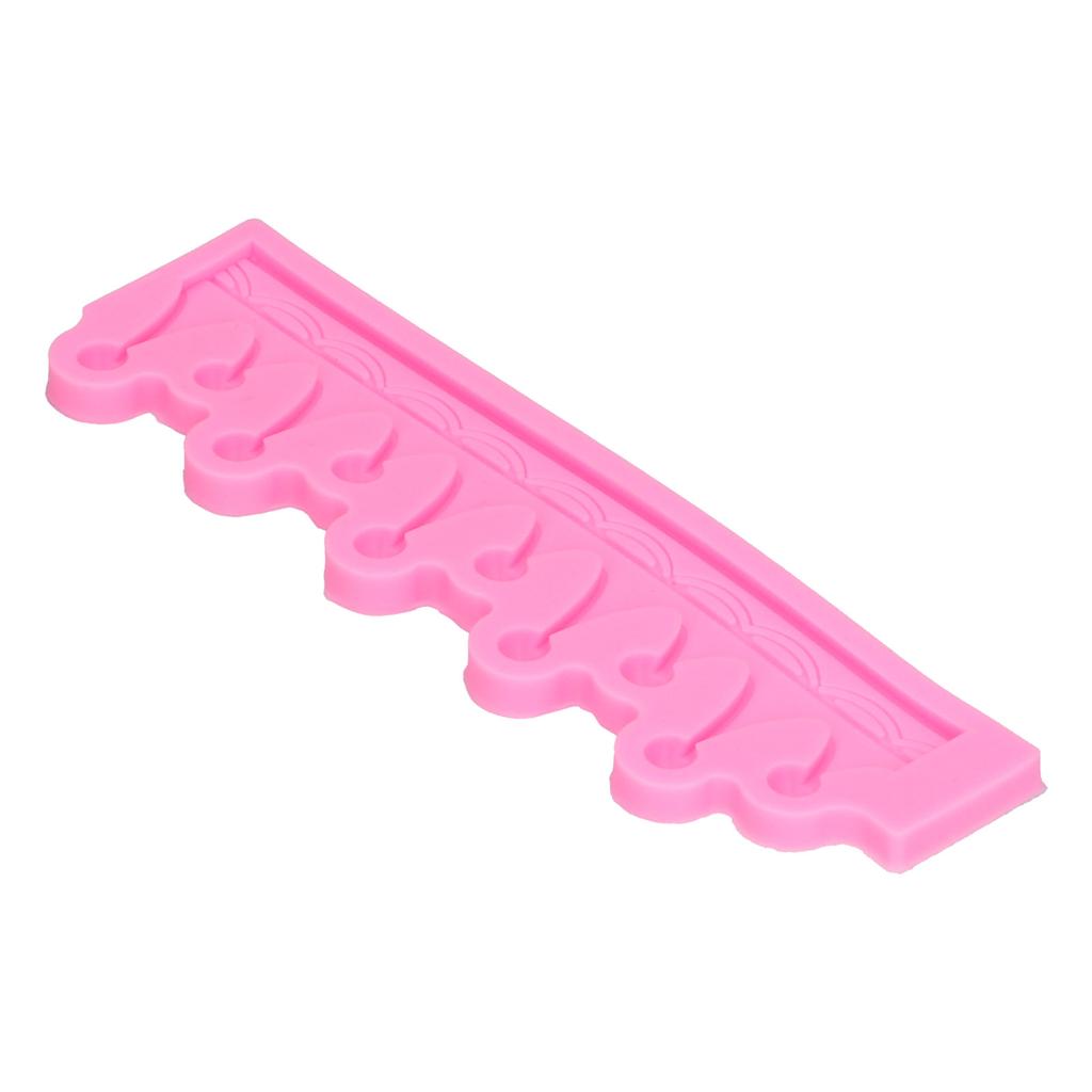 3 Dimensional Crown Shape Mold Fondant Chocolate DIY Cake Mold for Home Bakery KitchenPink