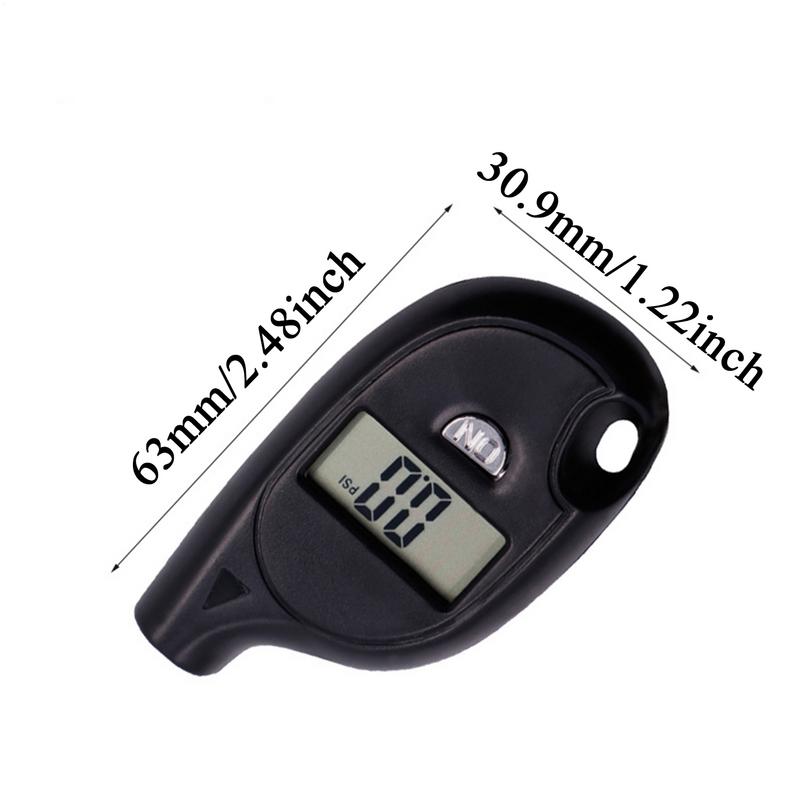 Tire Pressure Gauge Portable Digital Wheel Tester Ergonomic Car Tire Pressure Tester For Truck SUV RV Automobile