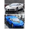 1/32 Bugatti EB110 Centodieci Model auta ze slitiny Diecast Hračková vozidla Tlumič zvuku a světla Sběratelské hračky do auta Dárek