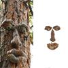Garden Patio Funny Tree Face Decoration 3d Old Man Hugger Sculpture Fancy
