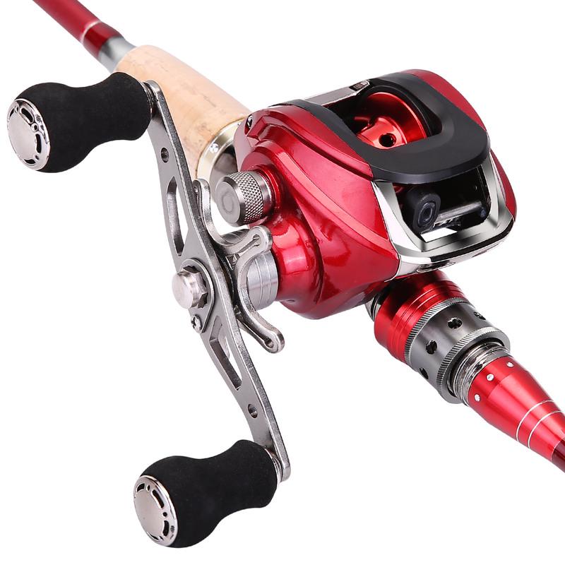 Fishing Reels 17+1BB Metal Travel Fishing Reel Outdoor Fishing Tackle Accessories Fishing Reel