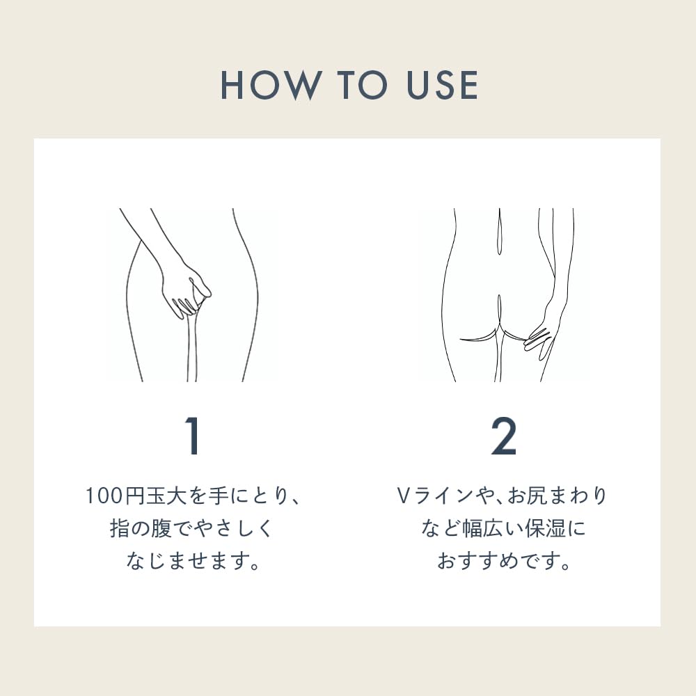 Waphyto Delicate Zone Moisturizing Gel Lubricant Organic Made in Japan 100g, CICA, Hypoallergenic,
