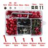 177pcs Motorcycle Windshield Screw Fairing Bolt Kit Car Body Decoration