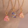 Heart Pendant Necklace Copper With Openable Clasp For Casual Wear