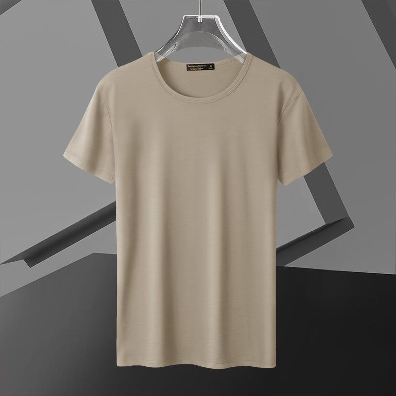 Men's 2025 Summer Milk Silk Quick-Dry T-Shirt