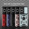 KEYSION Shockproof Case for Huawei Nova 11 Pro 11i 10 SE Slide Camera Lens Protection Ring Stand Phone Cover for Huawei Nova Y61