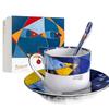 Picasso Nordic Flying Series Ceramiczny Zestaw Filiżanki i Spodka do Kawy