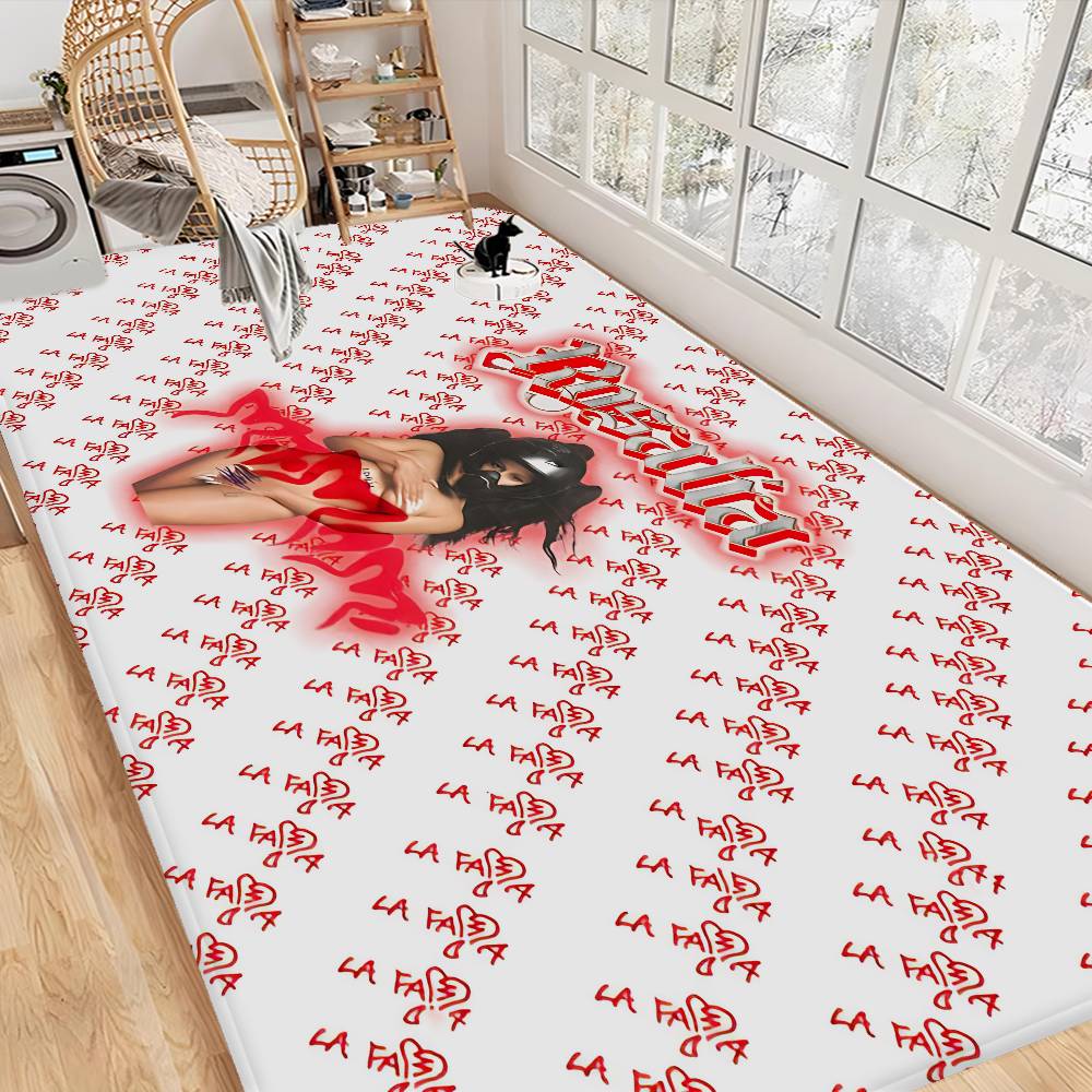 

Singer Rosalia Motomami Room Mats Retro Multiple Choice Living Room Kitchen Rug Non-Slip Welcome Rug 40x60cm