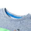 T-shirt pour enfants avec manches courtes mélange bleu 92/104/116/128/140