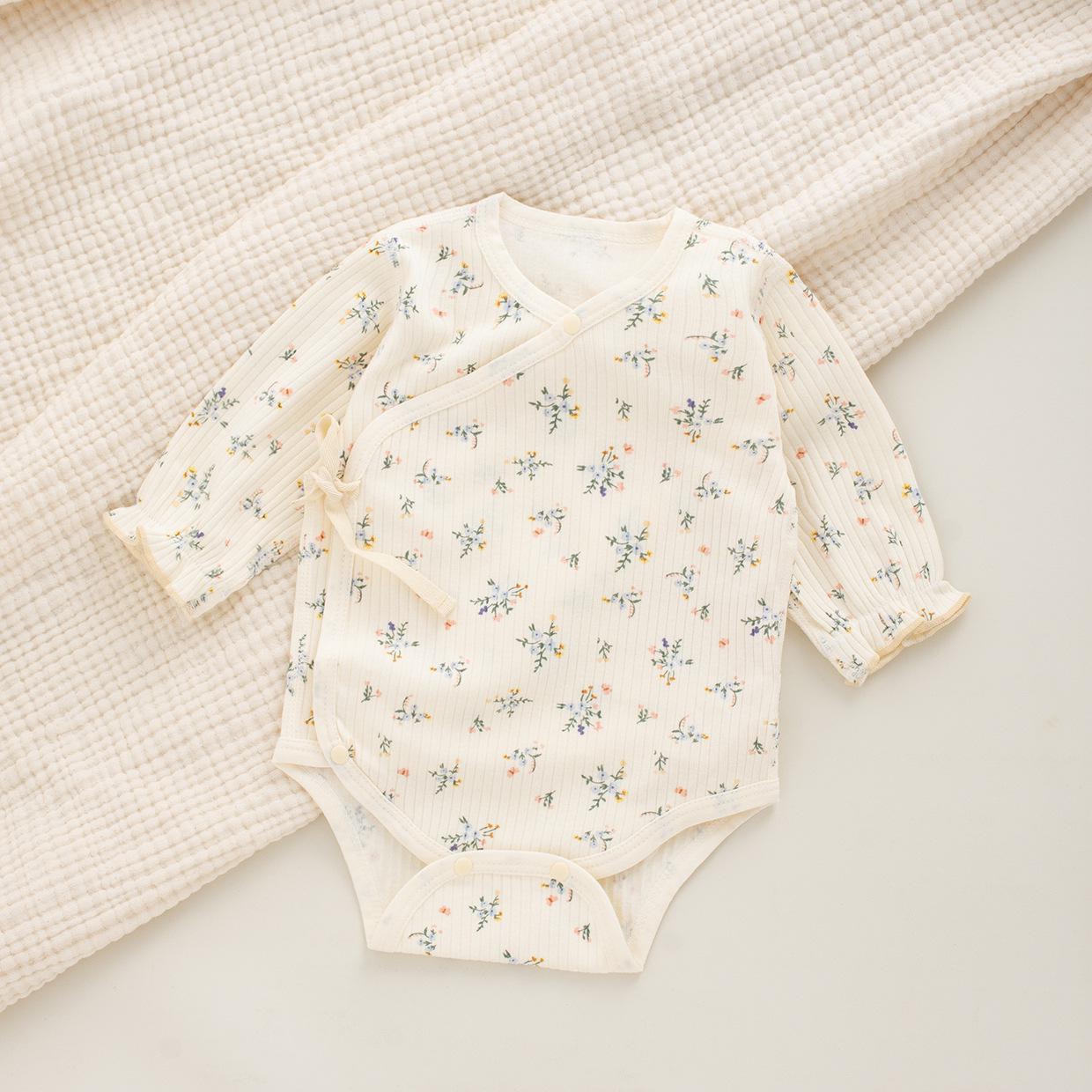 

Комплект из хлопка для новорожденной принцессы на весну и осень: Стильный сезонный наряд для девочки 66cm