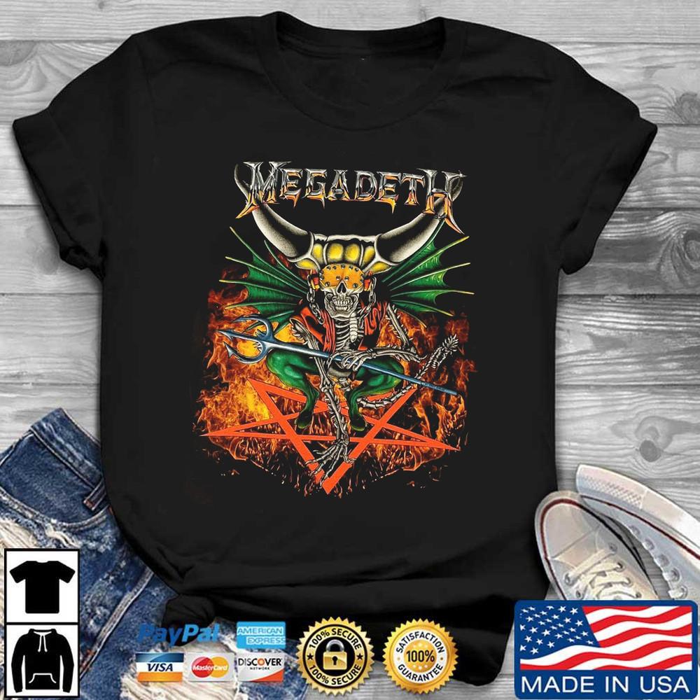 Megadeth Countdown to ExtinctionФутболка S-234XL Черная унисекс футболка F132 Унисекс футболка L