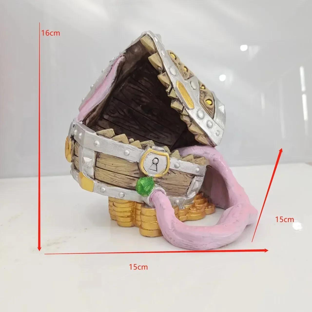 Mimic Chest DND Dice Box Fit Polyhedral Pathfinder Dice D&D RPG Roleplaying Tabletop Gaming Home Decoration