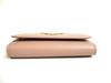 Authentic PRADA Beige Saffiano Metal Leather 4 Pics Key Chain #a542  Refurbished