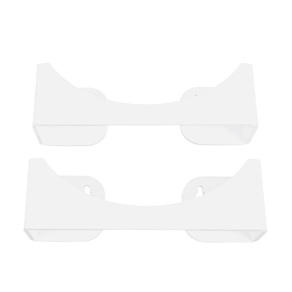 Hat Racks Holder Compact Hat Organizer for Baseball Caps Wall Installation 20 Hat Capacity White 2pcs