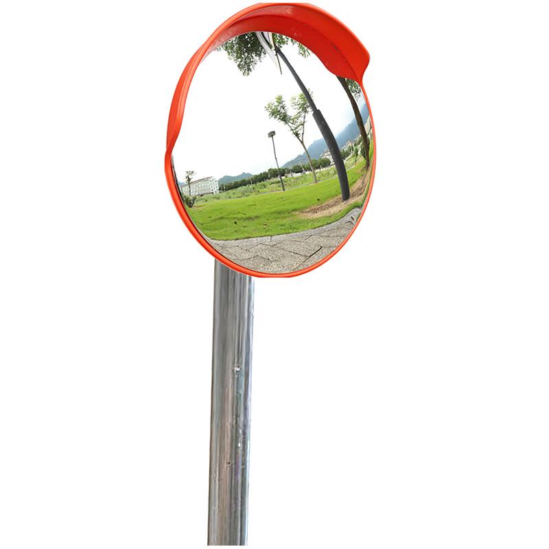 80cm Outdoor Traffic Safety Convex Mirror with 2m Pole
