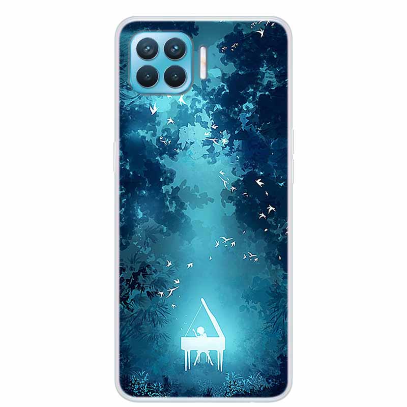 For OPPO Reno4 Lite Case Reno 4 Pro Marble Clear Soft TPU Silicone Phone Cover For OPPO Reno4 5G Back Case Bumper Reno 4Pro Para