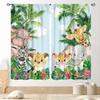 Pastel Rainbow Curtains, Kids Girls Baby Boho Cute Inspirational Motivational Quotes Rainbow Colorful Window Drapery for Bedroom