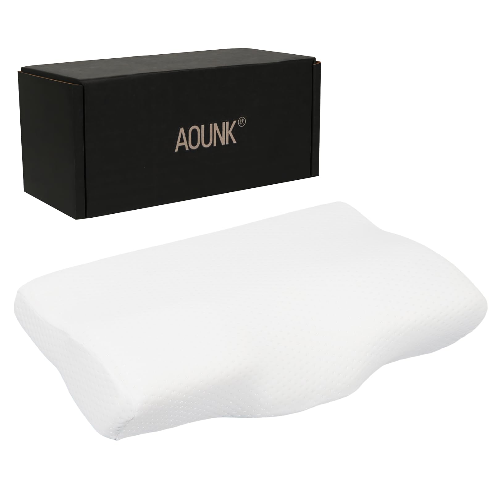 

AOUNK Star-Shaped Memory Foam Pillow, Relieves Neck Pain, Popular, High Resilience, Cervical Support
